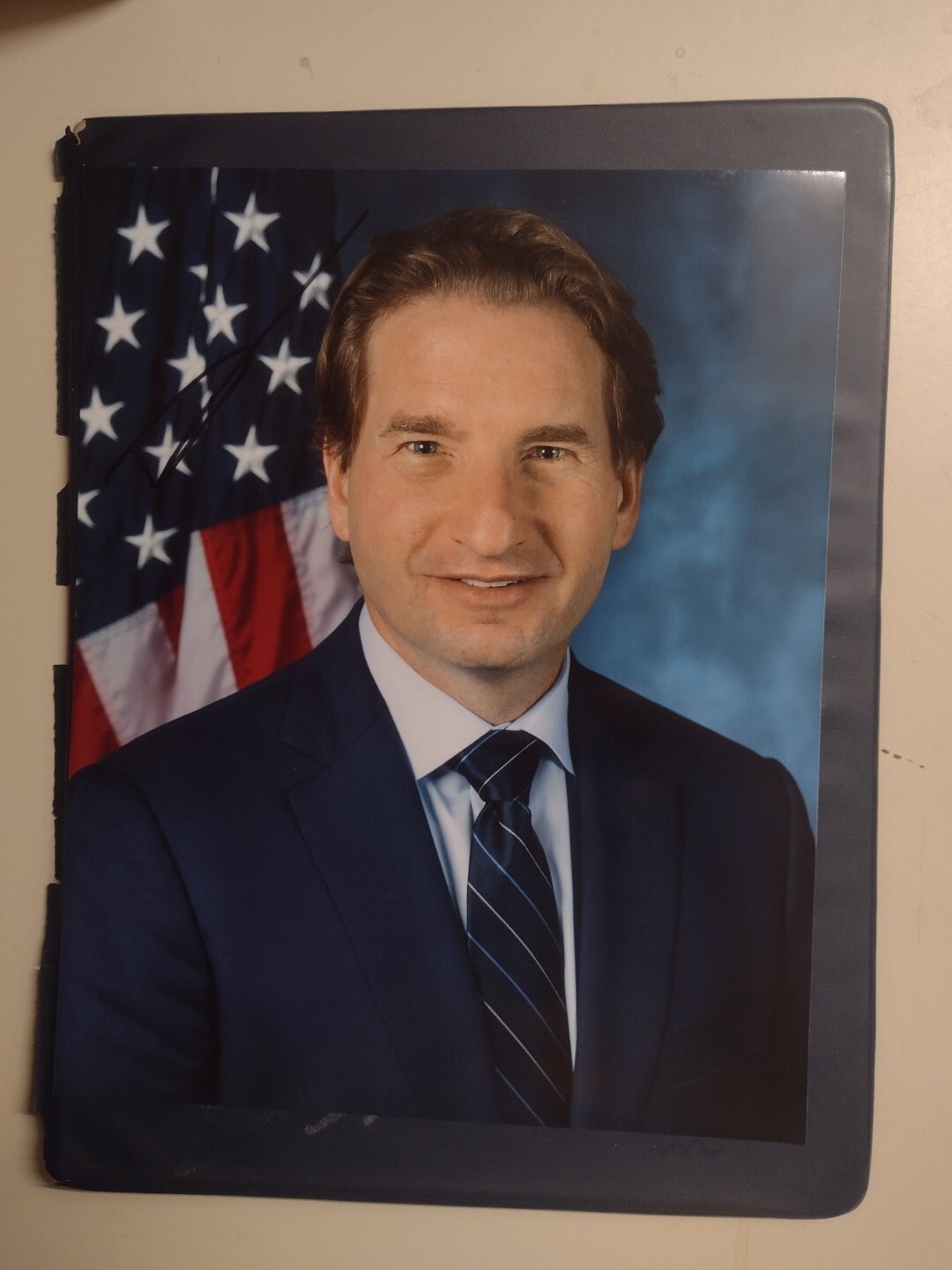 Dean PhillipsAutographed 8×10 Photo 2024 Prez Candidate Minnesota Congressman