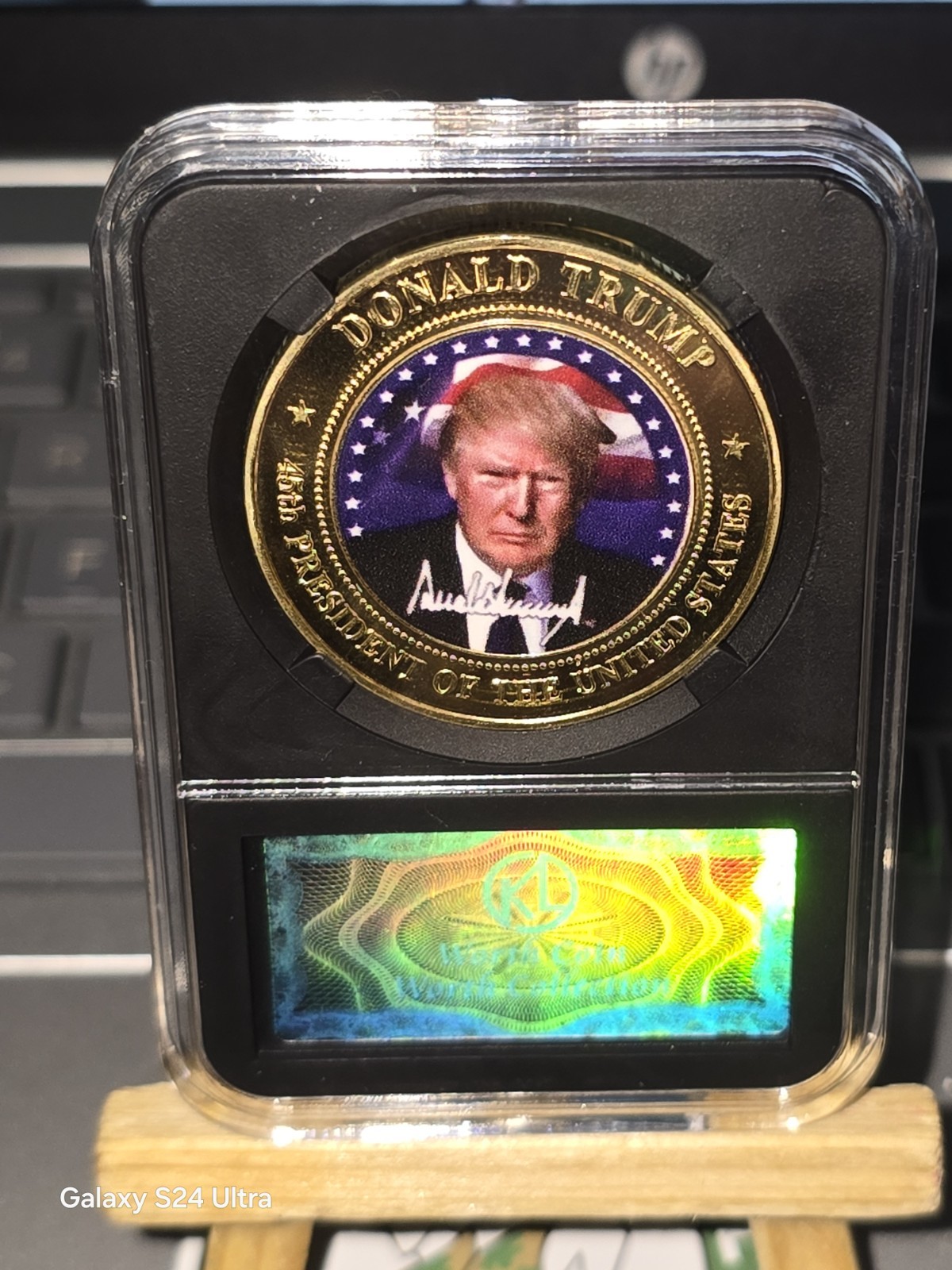 2024 (Set Of 3) Presidential Commemerative Donald Trump Gold Collectors Coins💎