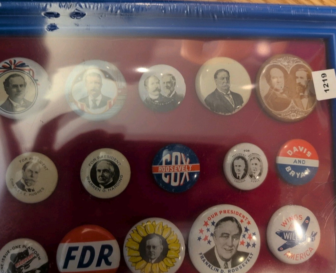 Complete Set 38 Presidential Campaign Pins Buttons 1972 Amoco Oil Reproduction