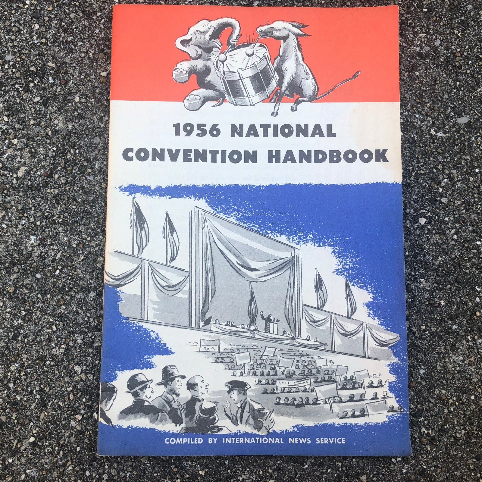 1956 Republican & National Convention Handbook – Ike Eisenhower vs. Stevenson