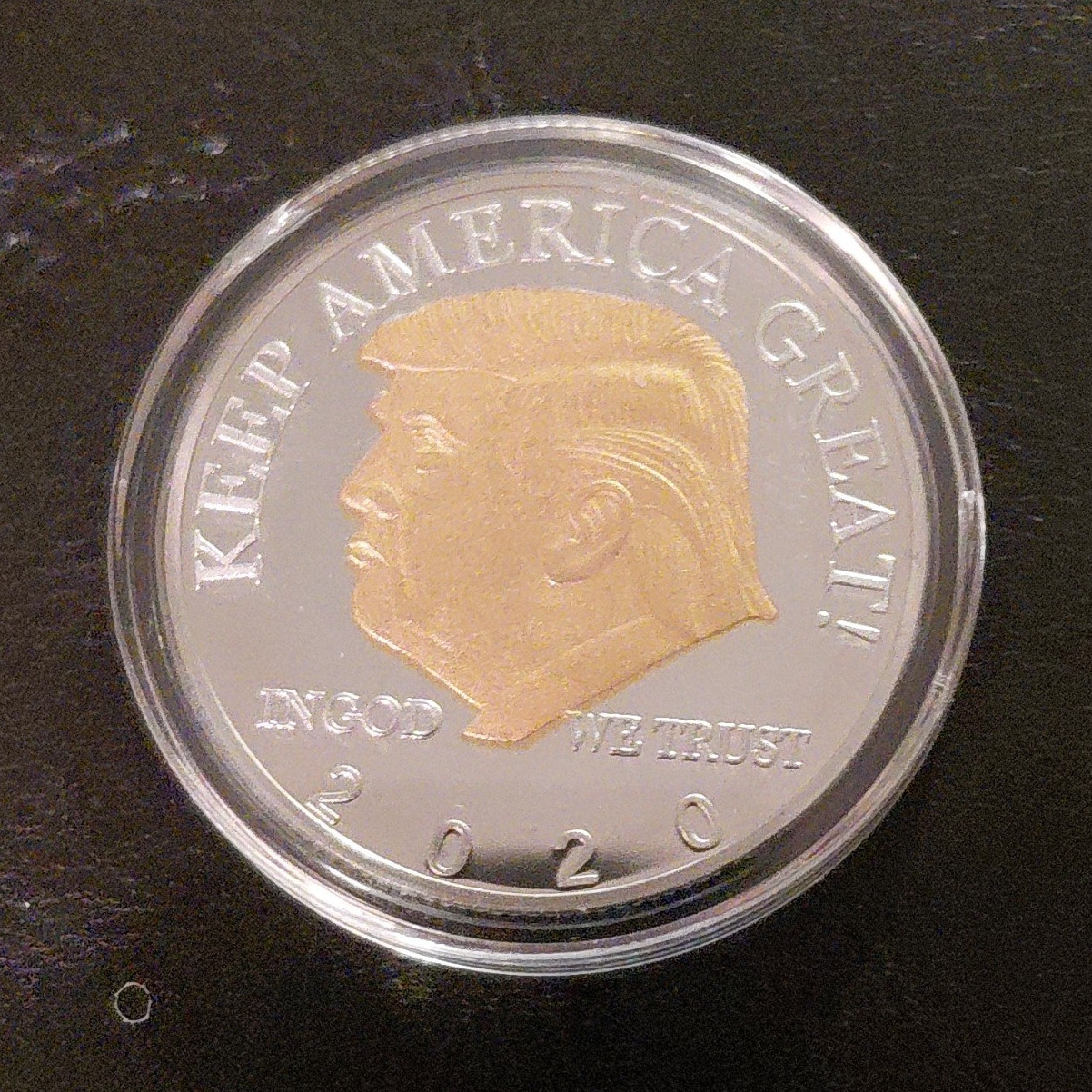 Donald Trump 2020 Commemorative Coin KEEP AMERICA GREAT! Politics USA