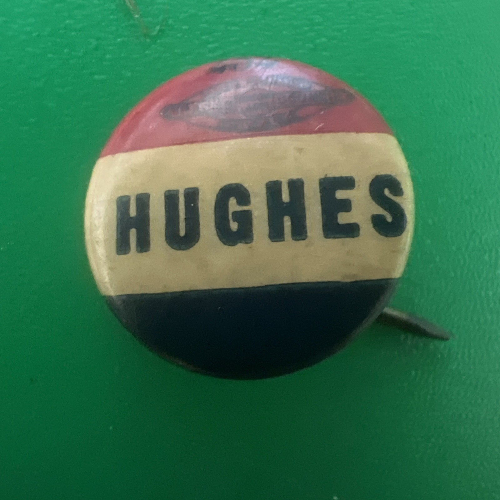 1/2” Charles Hughes 1916 campaign pin button political