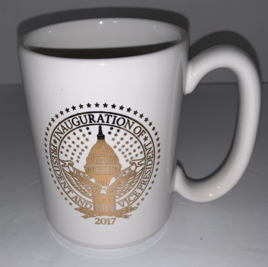 Vintage 2017 Inaugration of Presiden TRUMP & Vice President PENCE Ceramic Mug