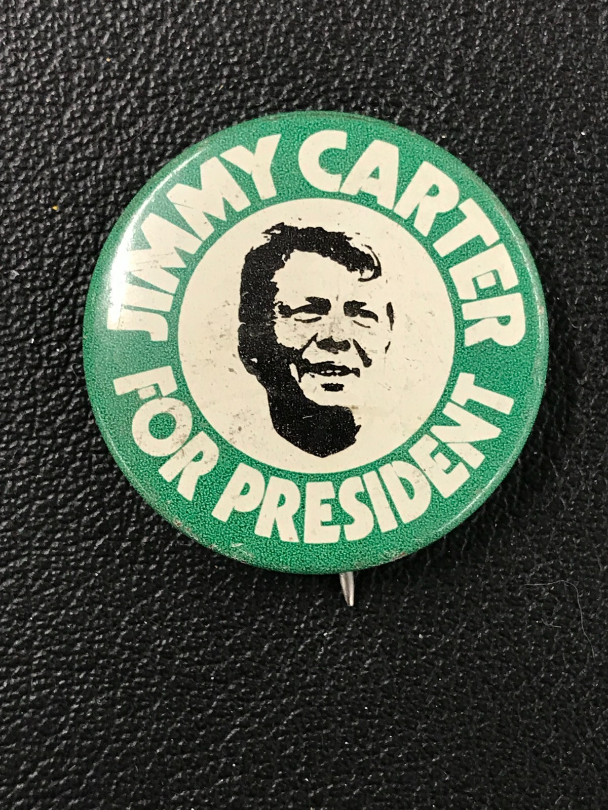 Vintage 1976 Presidential Election Campaign Jimmy Carter for President 1″ Button