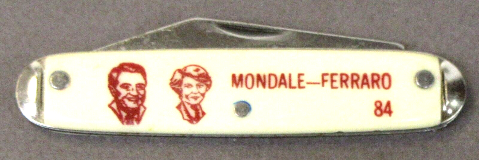 pocket knife 1984 MONDALE FERRARO president fb