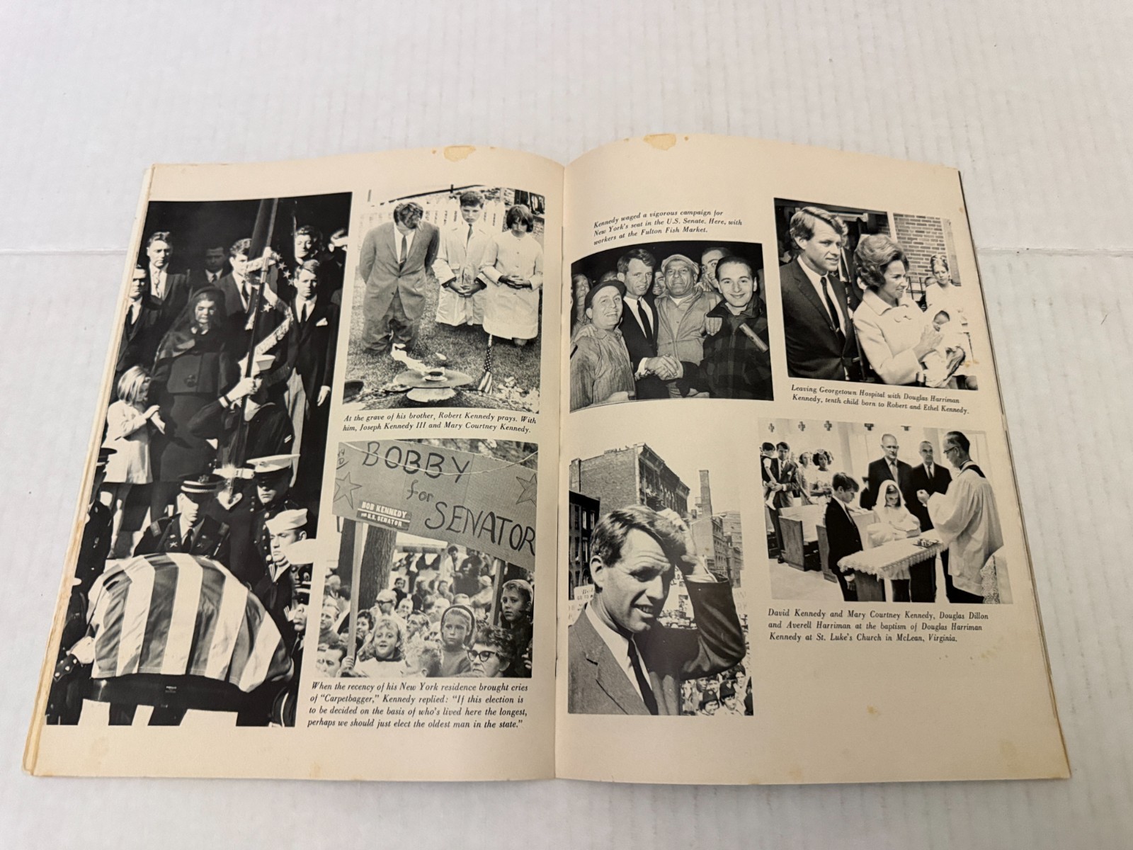 1968 Robert F. Kennedy The Last Campaign Magazine by Award Books