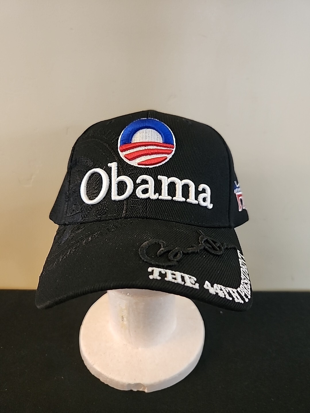 Obama the 44th President Black Collectible Baseball Hat