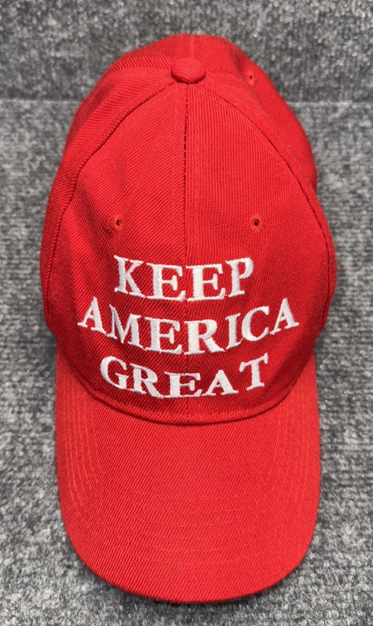 Official Keep America Great Trump 2020 Cali Fame Red Snapback Hat Cap One Size