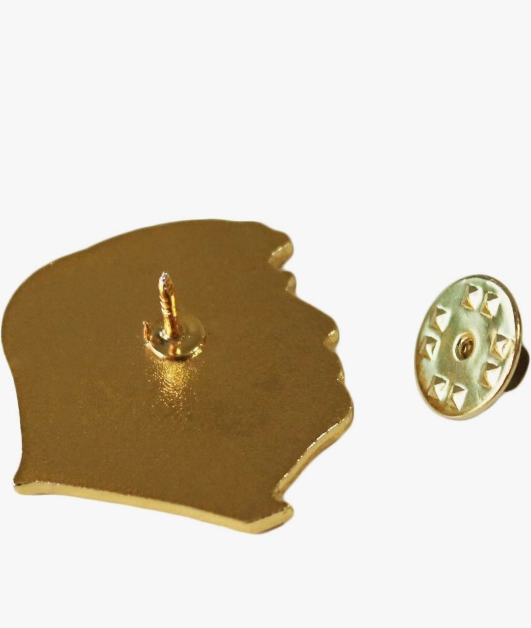 President Donald Trump Pin, Gold Plated Lapel Pins, 1.2″ X 1.2″, 1 Pack