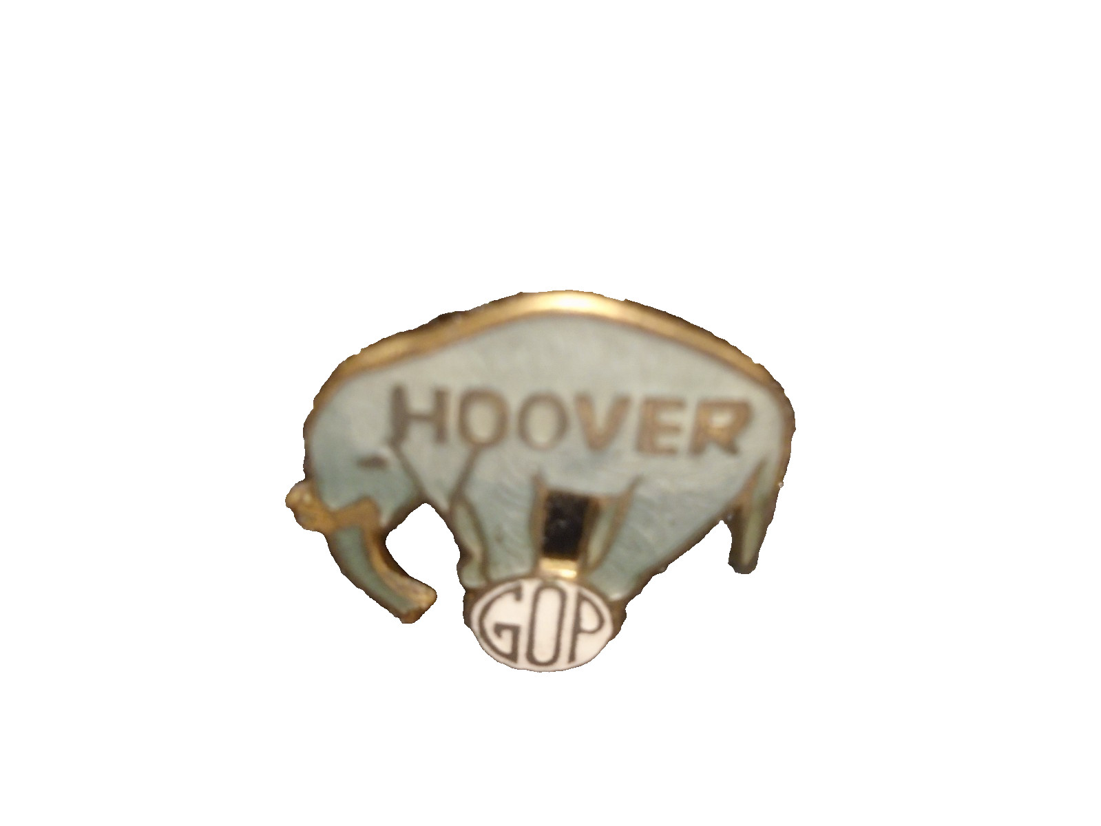 HOOVER GOP Elephant Pin