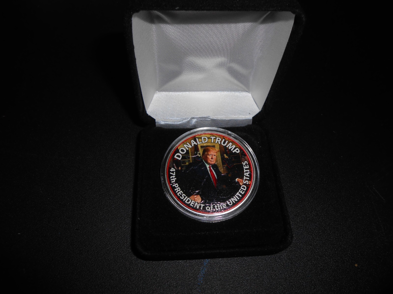 47th President Donald Trump Colorized 1 oz. American Silver Eagle – U.S Mint