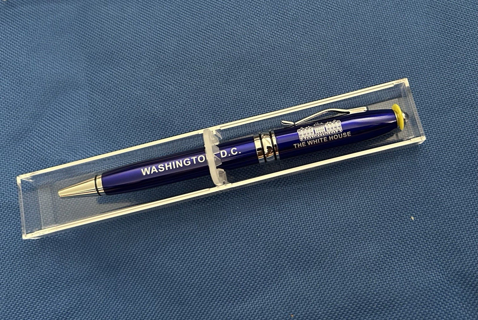 JOE BIDEN PEN 9 BLUE w EAGLE SEAL PRESIDENT SIGNATURE DEMOCRAT KAMALA HARRIS New