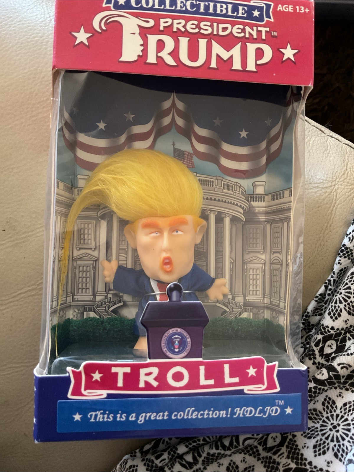 Presidential Trump TROLL DOLL ~ Collectible, Not A Toy ~ New in Box
