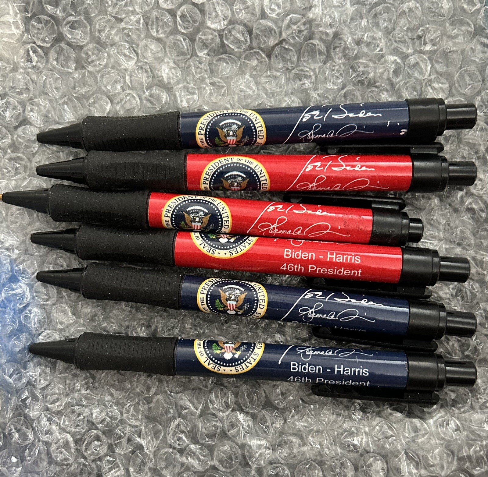 JOE BIDEN PEN 9 BLUE w EAGLE SEAL PRESIDENT SIGNATURE DEMOCRAT KAMALA HARRIS New