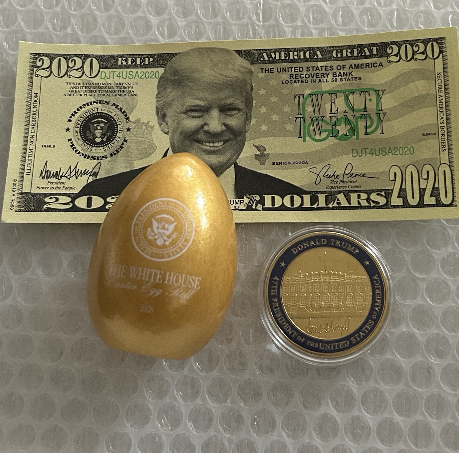 TRUMP WHITE HOUSE Signature CHALLENGE COIN 2025 INAUGURATION REPUBLICAN MAGA GOP