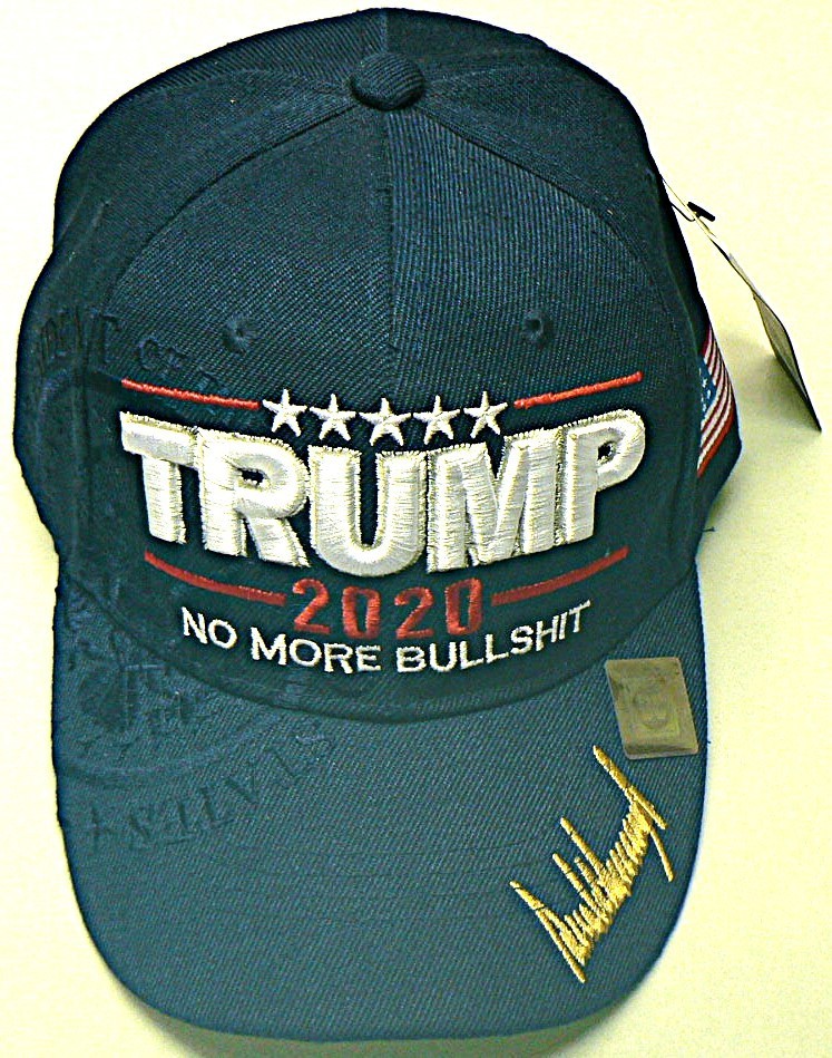 Trump 2020 No More Bullshit Hat