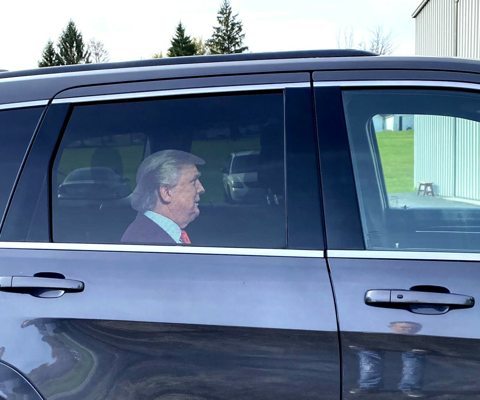 2024 President Donald Trump Car Sticker Life Person Passenger Side Window MAGA