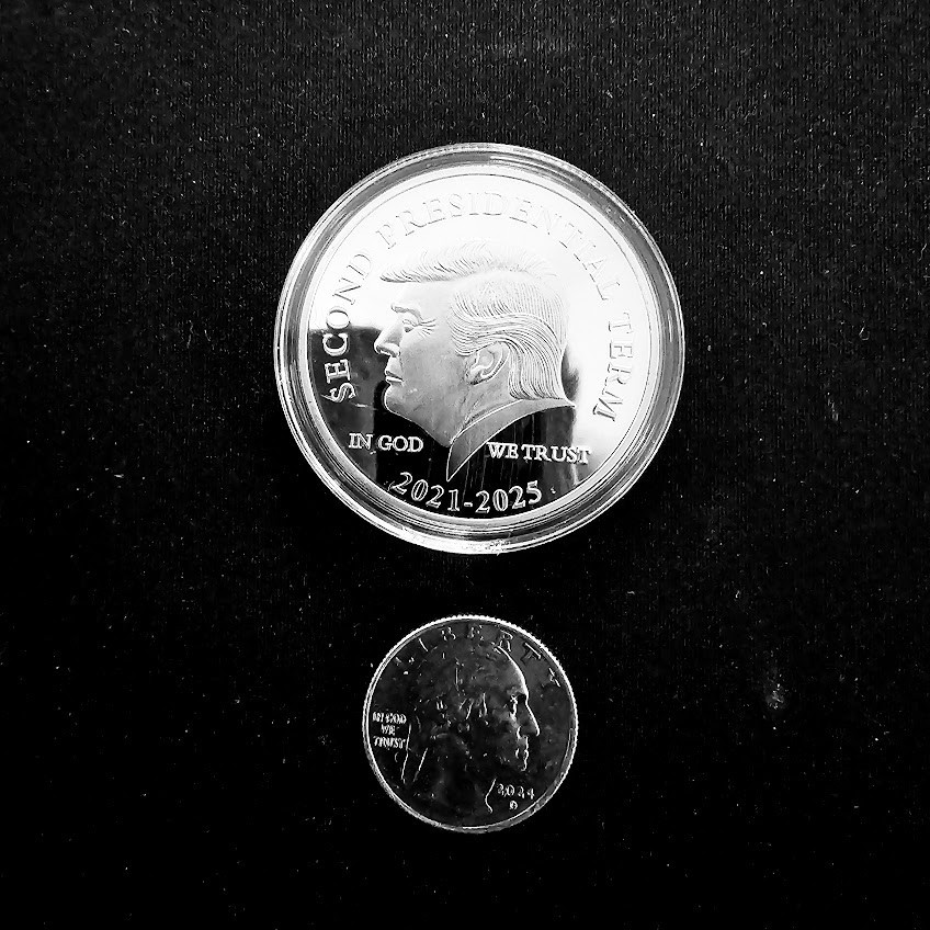 Make America Great Again Silver Coin ( individually sealed)