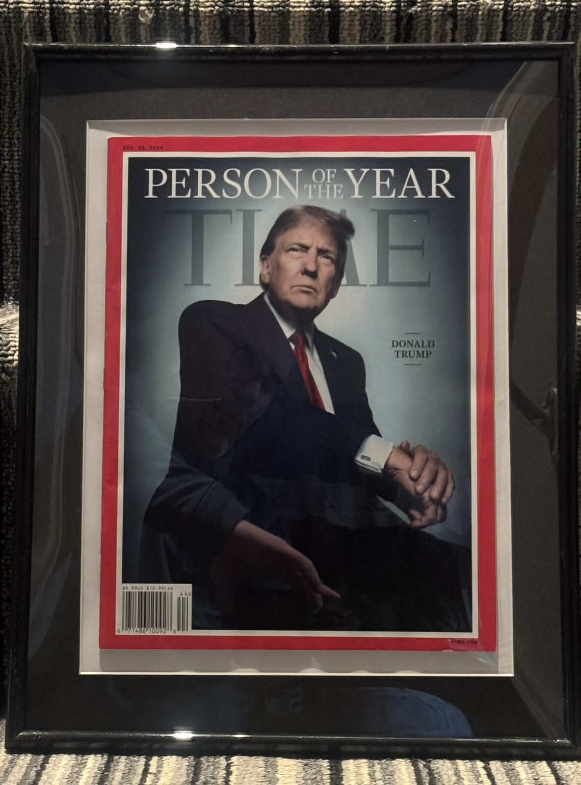 Donald Trump “Person Of The Year” 2024 TIME Magazine – Framed