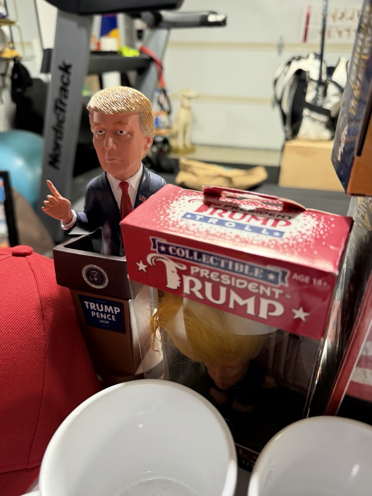 Large President Donald Trump Memorabilia and Novelty Lot Bundle 45-47 USA