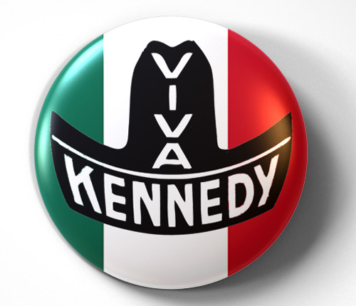 Viva Kennedy 1960 JFK Presidential Latino Campaign – pin pinback button