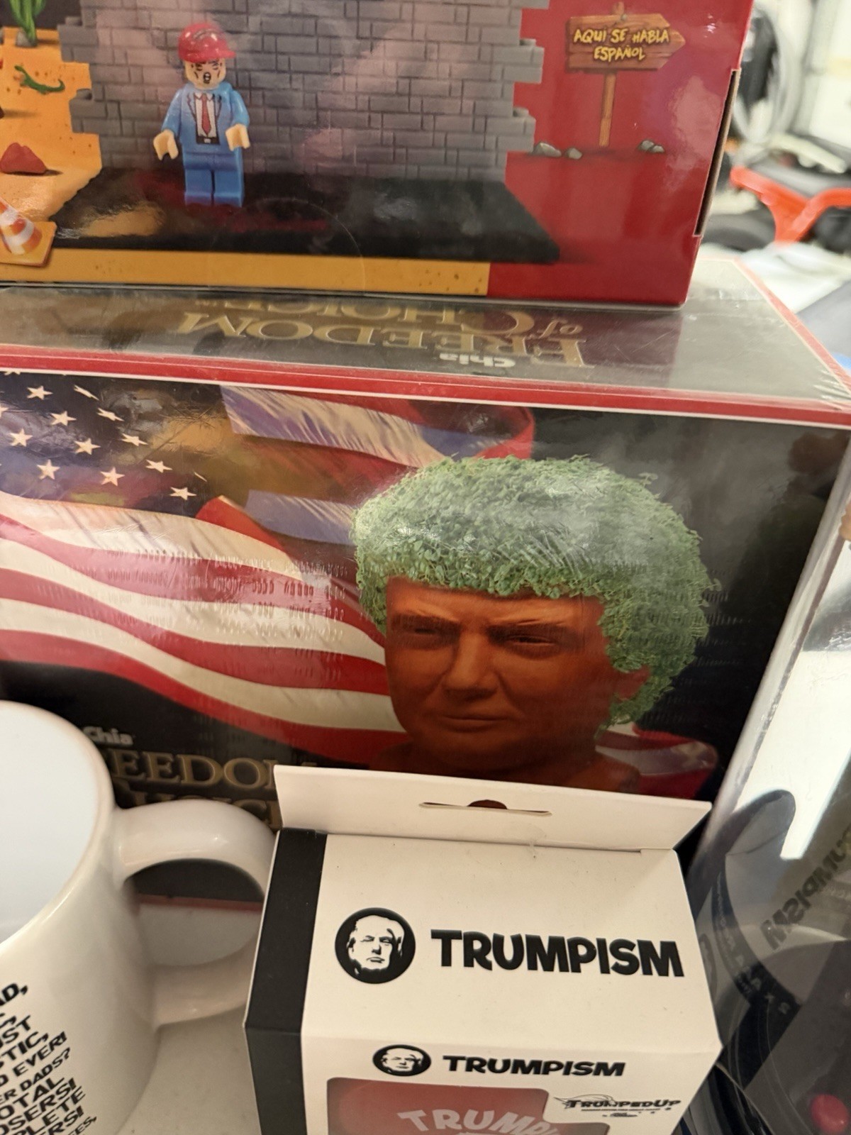 Large President Donald Trump Memorabilia and Novelty Lot Bundle 45-47 USA