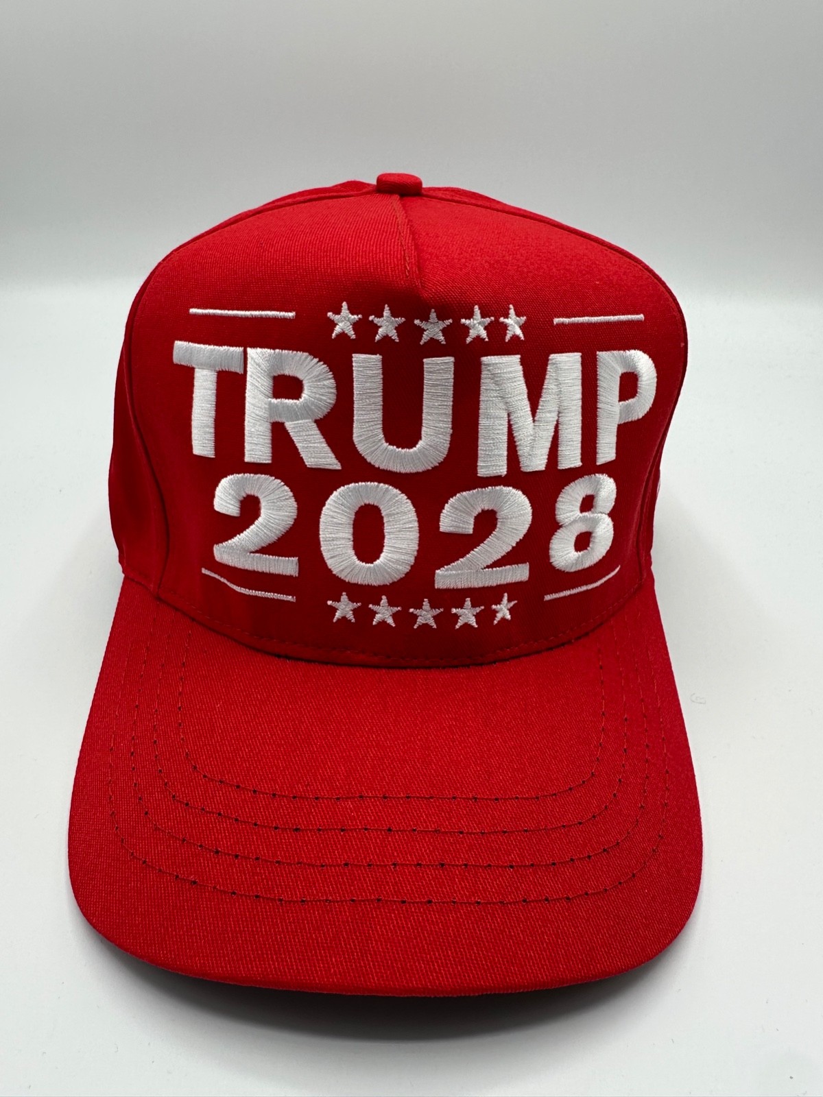 Official Trump 2028 Cali Fame Red Snapback Hat Cap One Size