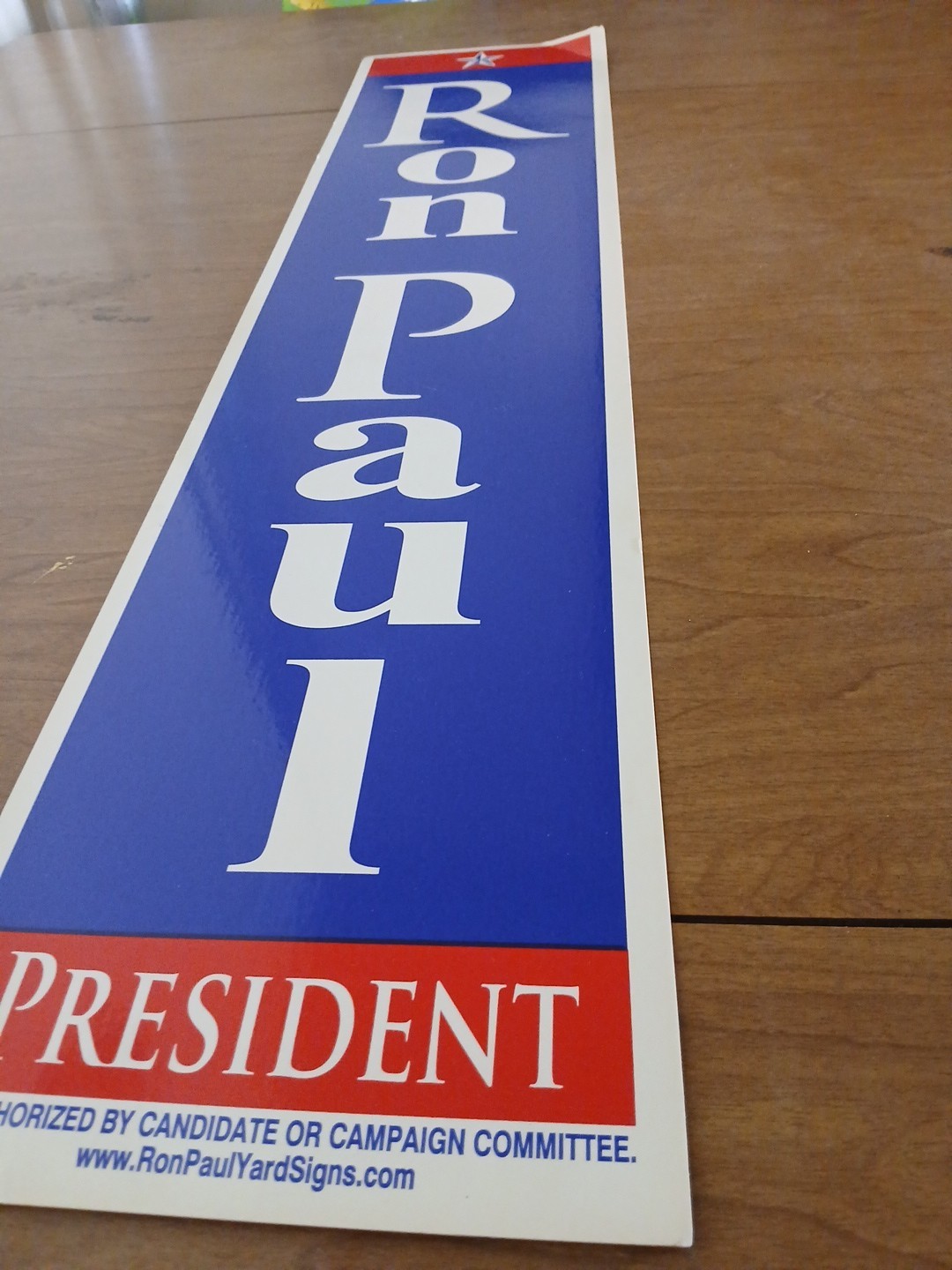 Ron Paul For President Telephone Pole Sign 2008 30″ X 7″ Ronpaulyardsigns Libert