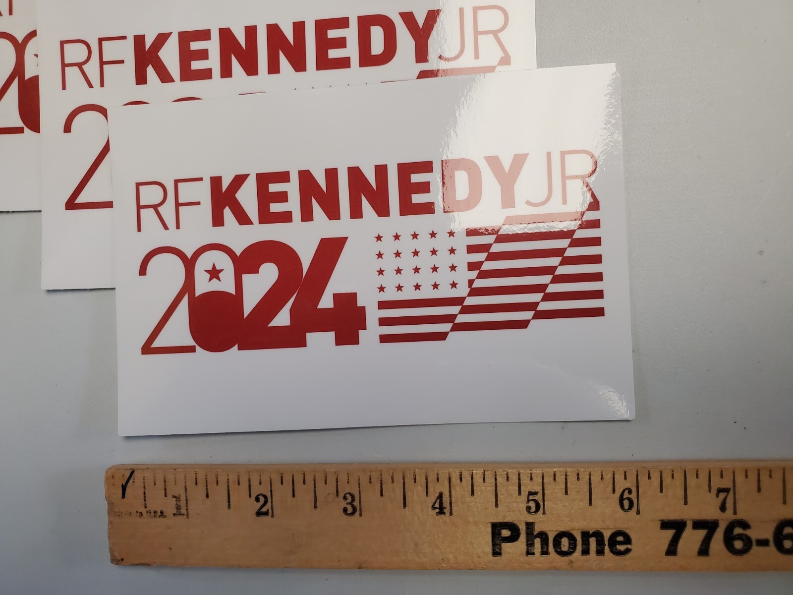 RFK JR 2024 Bumper Sticker 4×6 inches