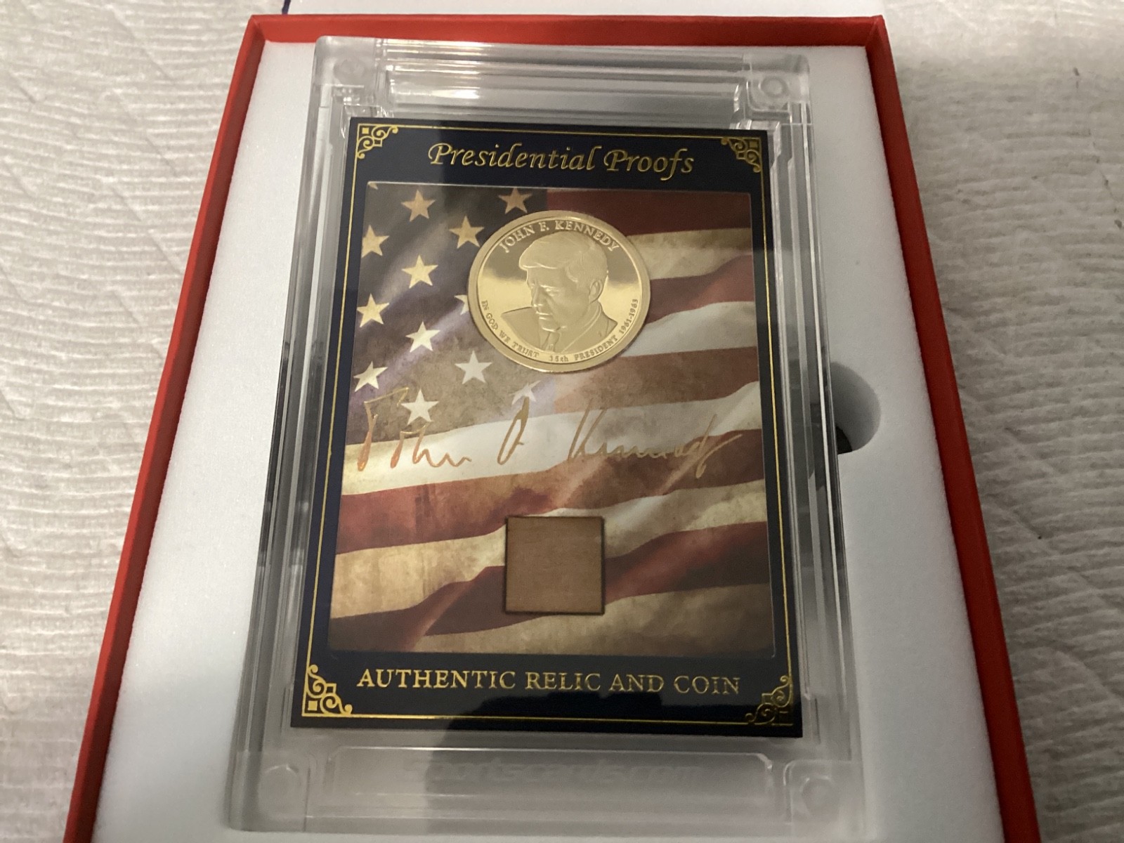A Word From Potus 2025 John F. Kennedy coin and relic 48/76