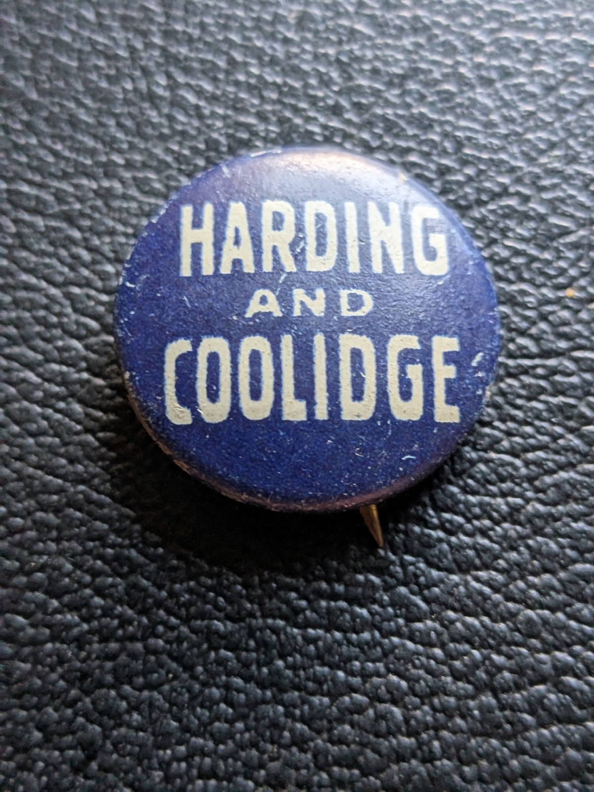 Harding and Coolidge 1920 Election Campaign Pinback Button – 5/8″