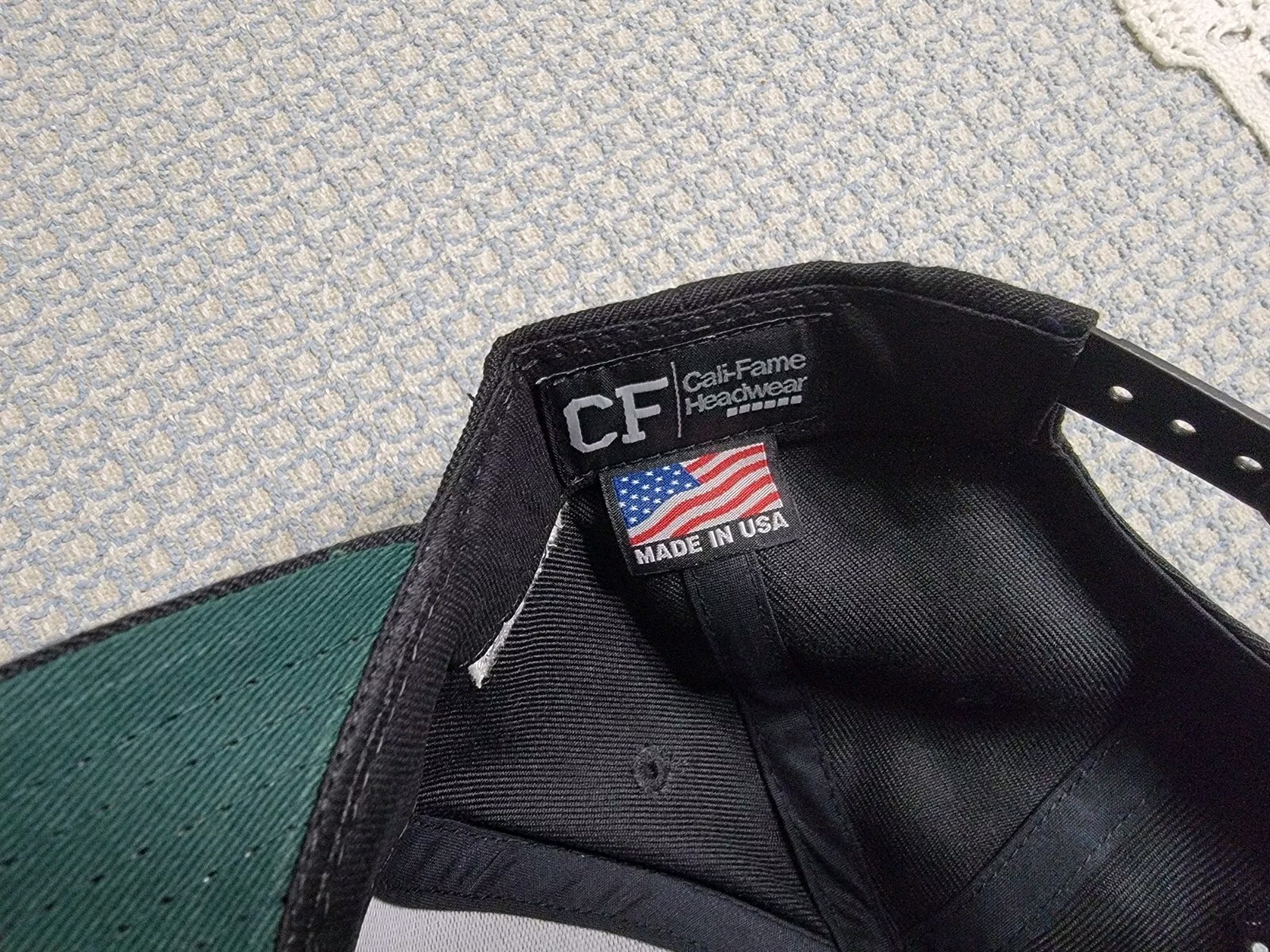Official Trump 2019 Black Space Force Hat, Cali-Frame