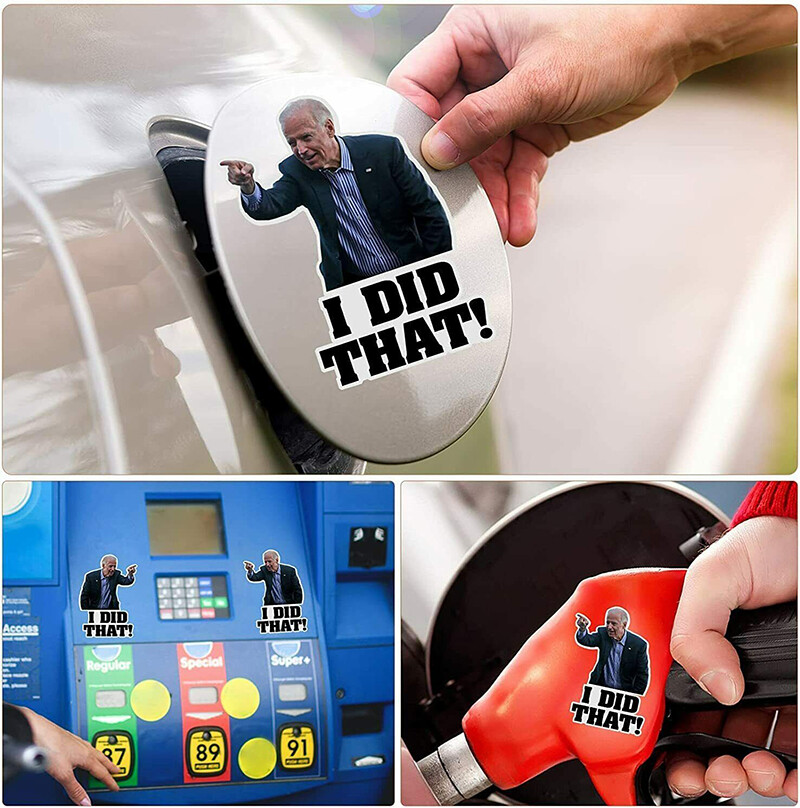 100 PCS Joe Biden “I DID That” Stickers Biden Funny Humor Decals Car Stickers US