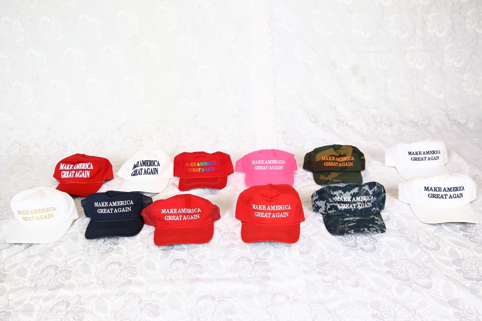 COMPLETE MAGA HAT COLLECTION DONALD TRUMP CALI FAME AUTHENTIC OFFICIAL 94 Styles
