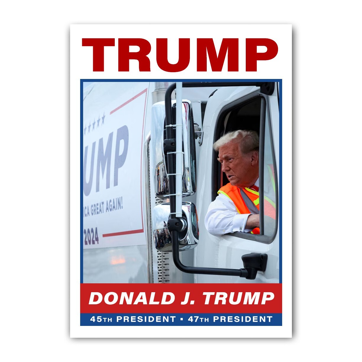 Donald Trump 2024 Election Highlights Presidential Trading Card LOT of 5 Cards