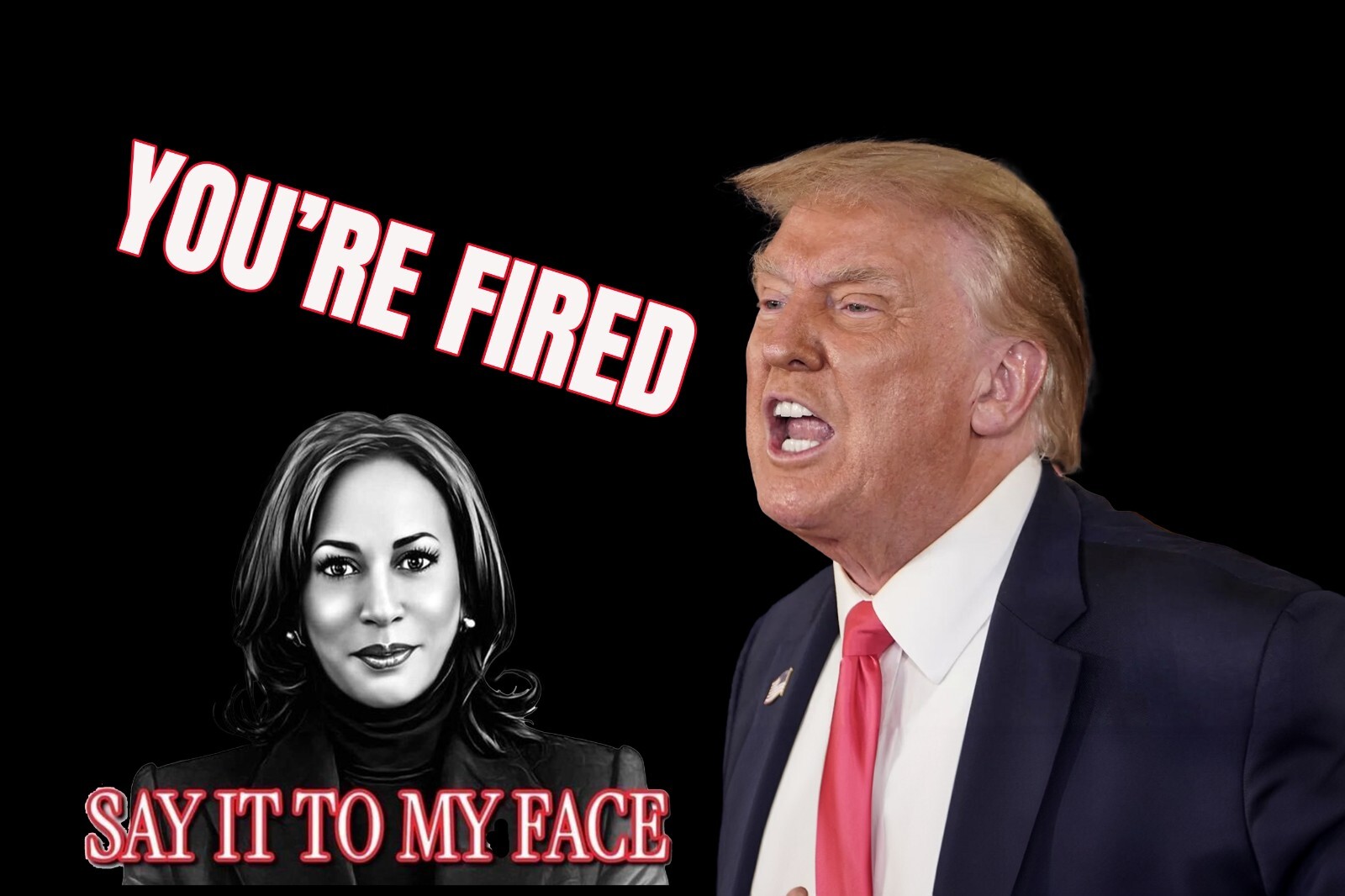 LATINOS FOR TRUMP 2024 ( SET OF 10) (18 X 12 SIGNS)