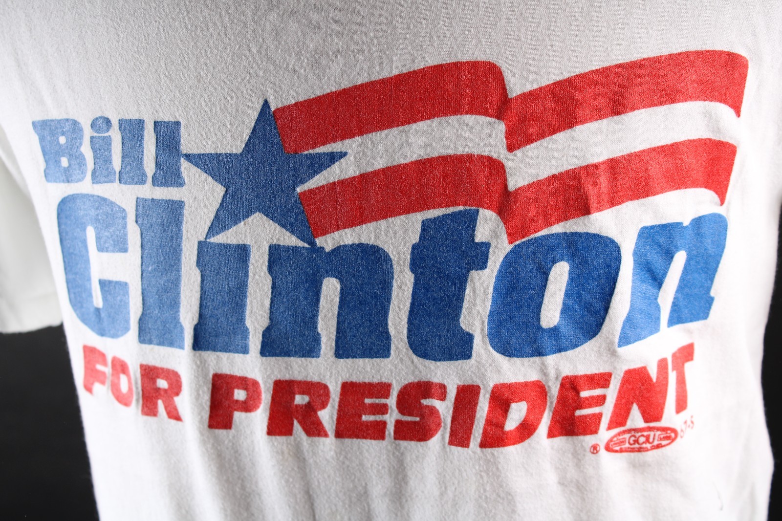Vintage 1990s Bill Clinton Al Gore Campaign T-Shirt Mens Size XL