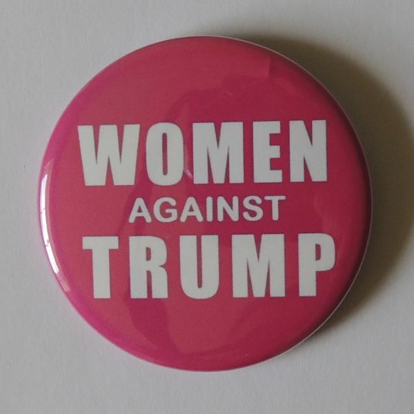 Anti Trump, No Trump 2024 Buttons – Set of 8 that measure 2.25 inches