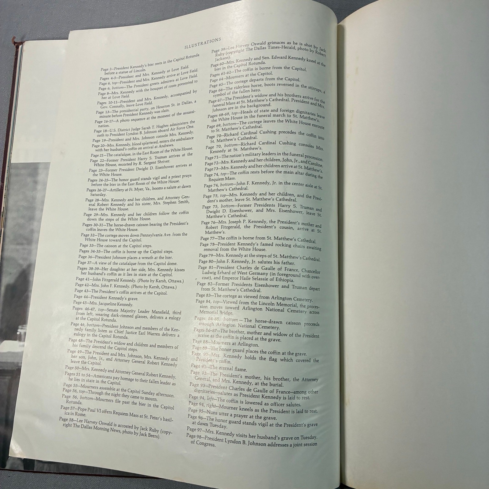 The Torch Is Passed JFK Assassination Associated Press Hardcover Book