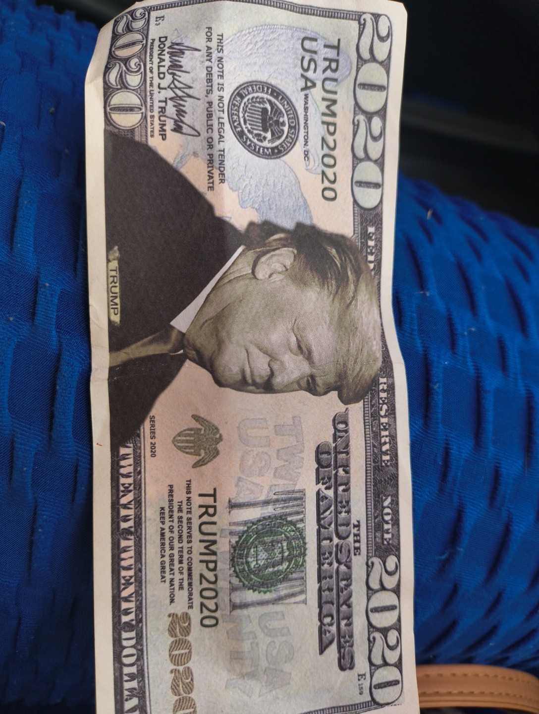 Donald Trump 2020 Dollar Bill MAGA Novelty Funny Money