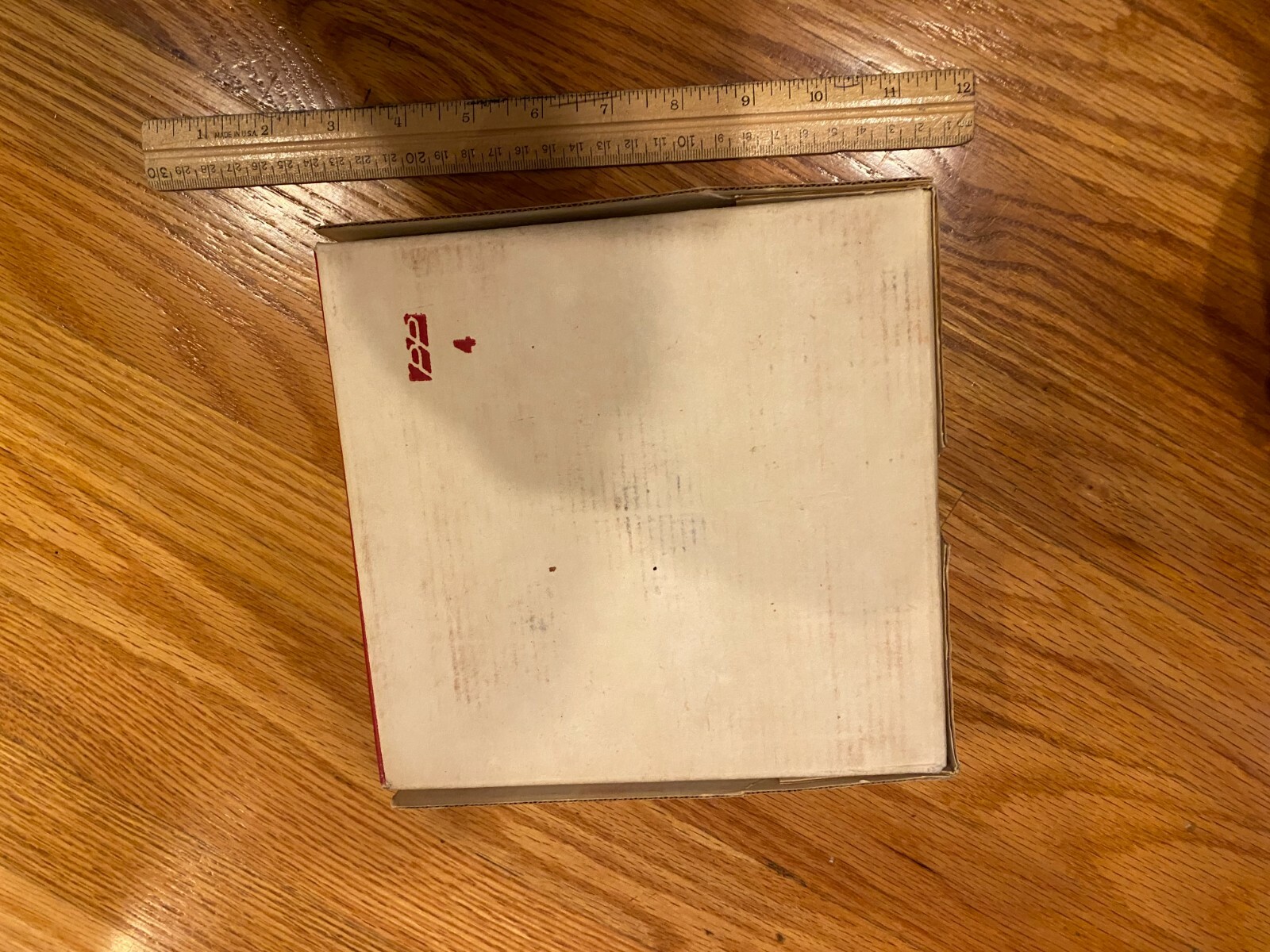 VINTAGE 1968 REPUBLICAN PARTY PRESIDENTIAL CAMPAIGN BOX RED WHITE BLUE WHEATON