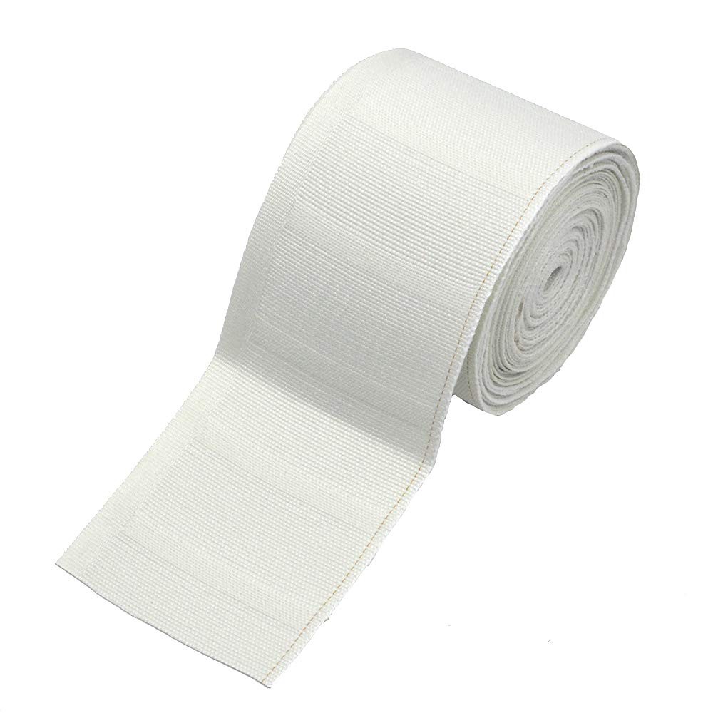 Pleat Tape Cotton 3 inch Curtain Heading Deep Pinch Pleat White Tape for Curt