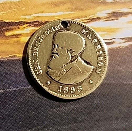 1888 PRESIDENTIAL CAMPAIGN GEN. BENJAMIN HARRISON*REPUBLICAN CANDIDATE 4 PRES