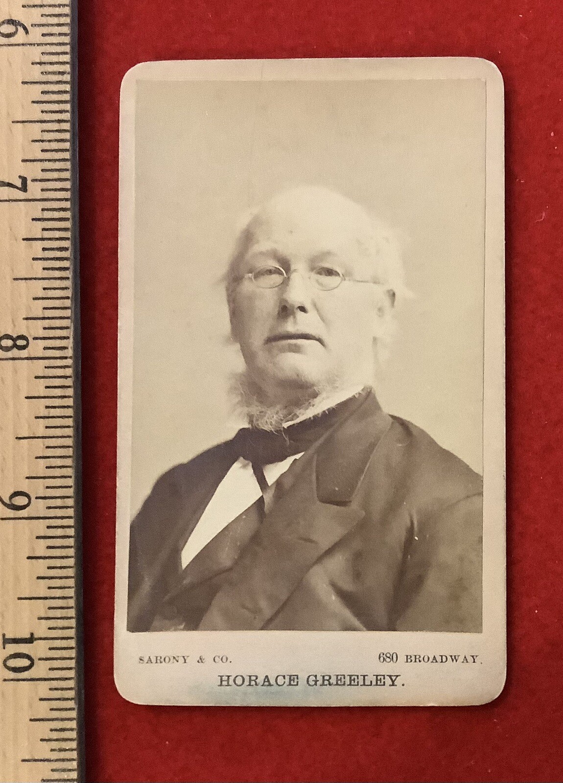 Horace Greeley 1872 Presidential Candidate, By Sarony