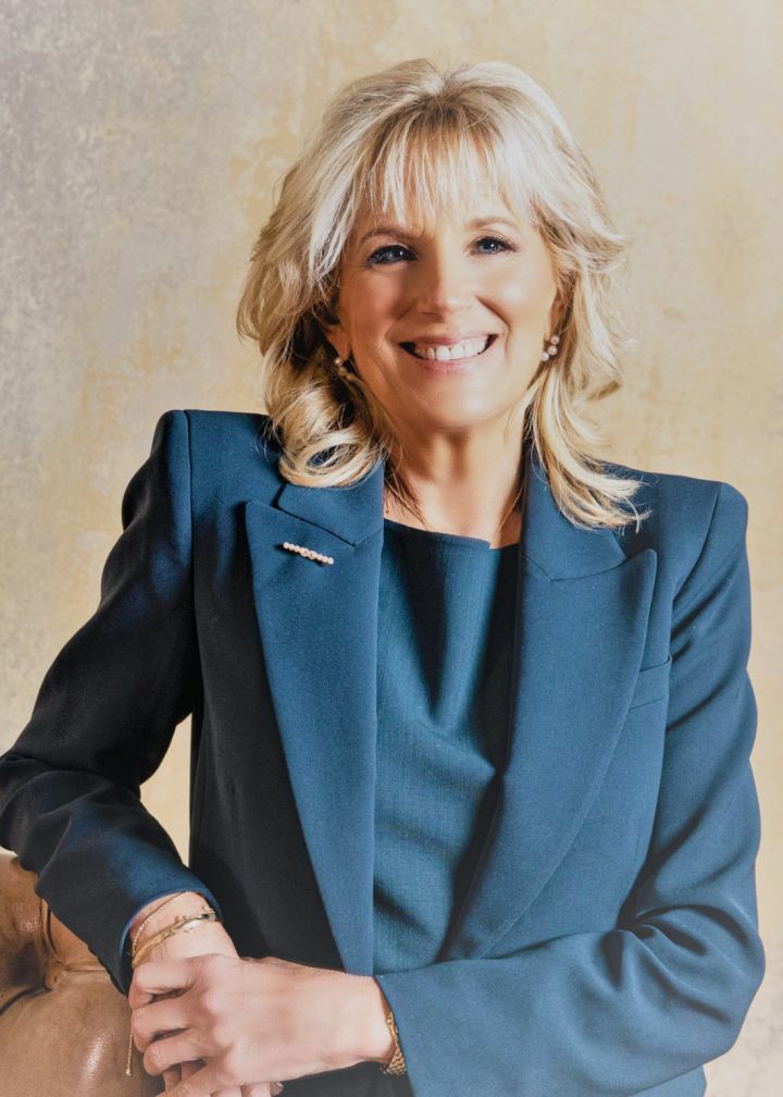 Official Jill Biden PHOTO Dr. Jill Portrait White House Joe Biden First Lady 5×7