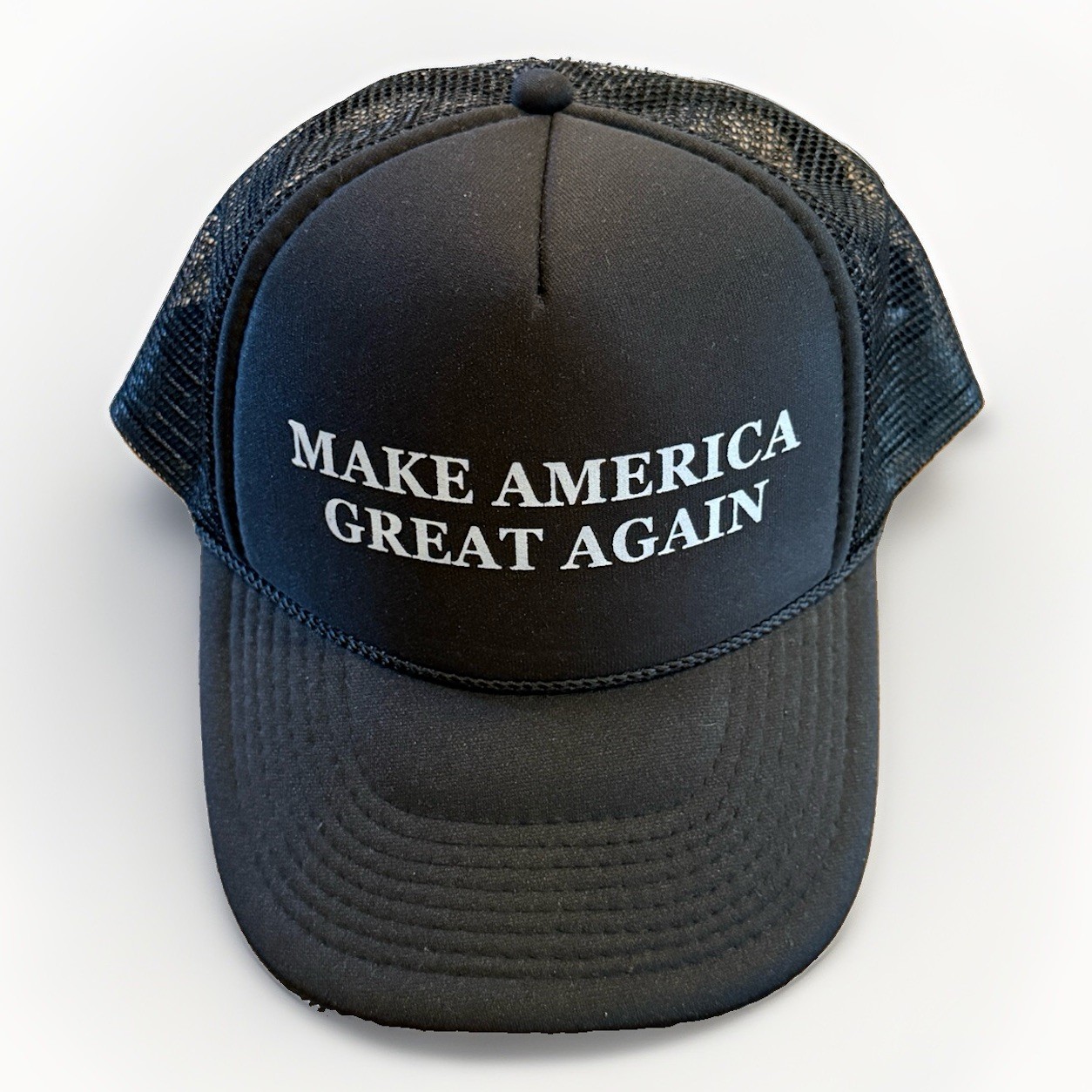 Donald Trump MAGA Make America Great Again Unisex Black Snapback Trucker Hat Cap
