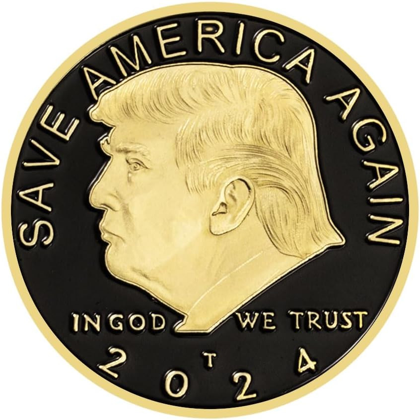 Save America Again Donald Trump 2024 Collectible Coins Gifts for Trump Supporter