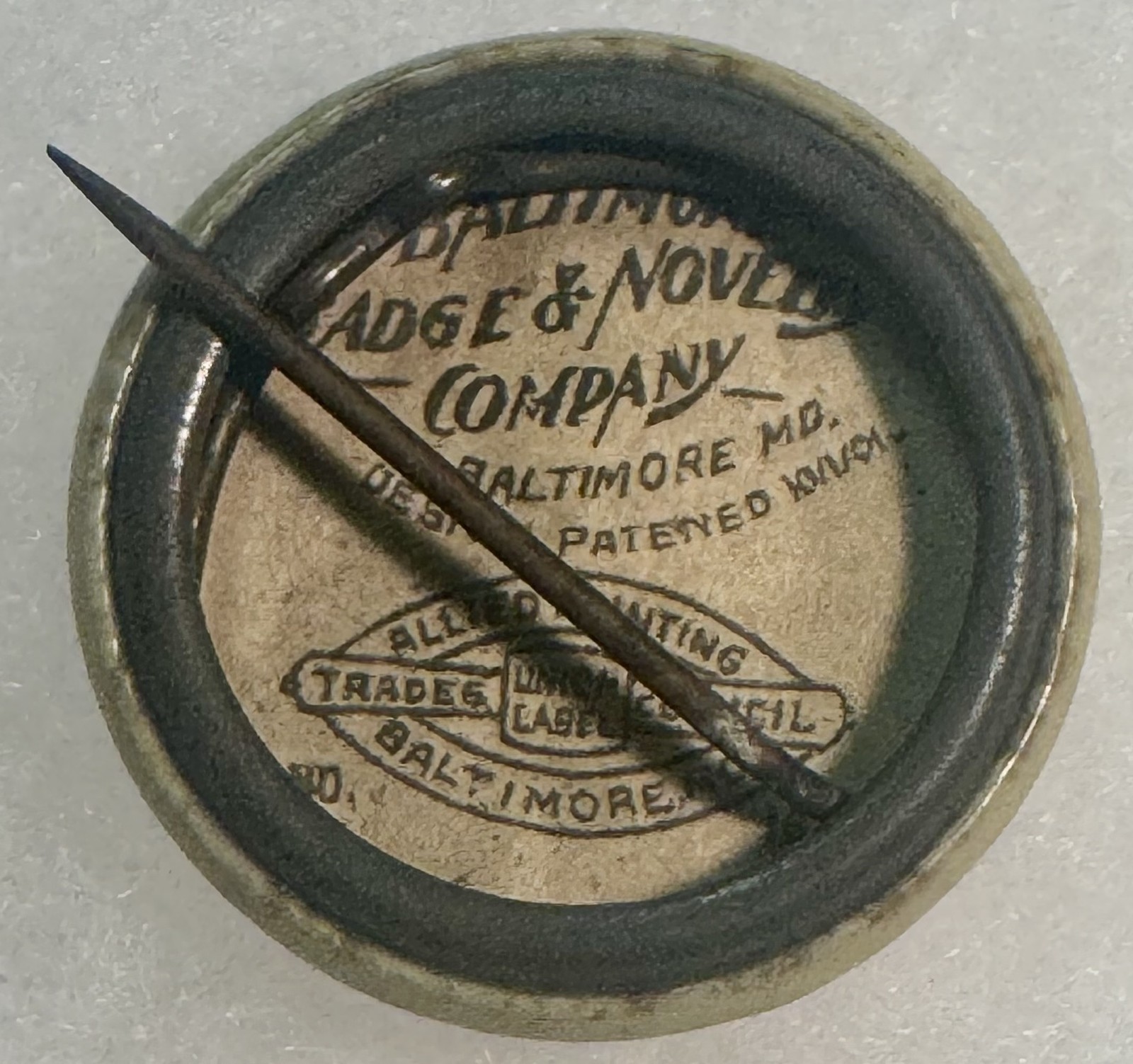 1904 TEDDY ROOSEVELT-FAIRBANKS 7/8″ JUGATE CAMPAIGN BUTTON-GRAPHIC SCARCE & MINT