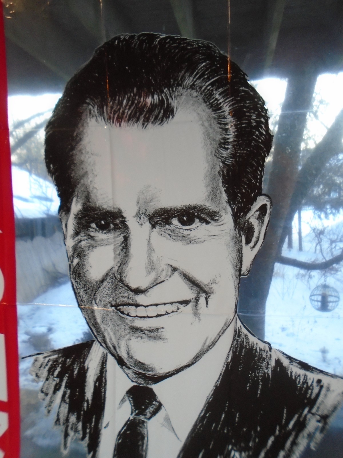 1968 Presidential Campaign Poster Richard Nixon Milton Story Plastic Sheet NOS