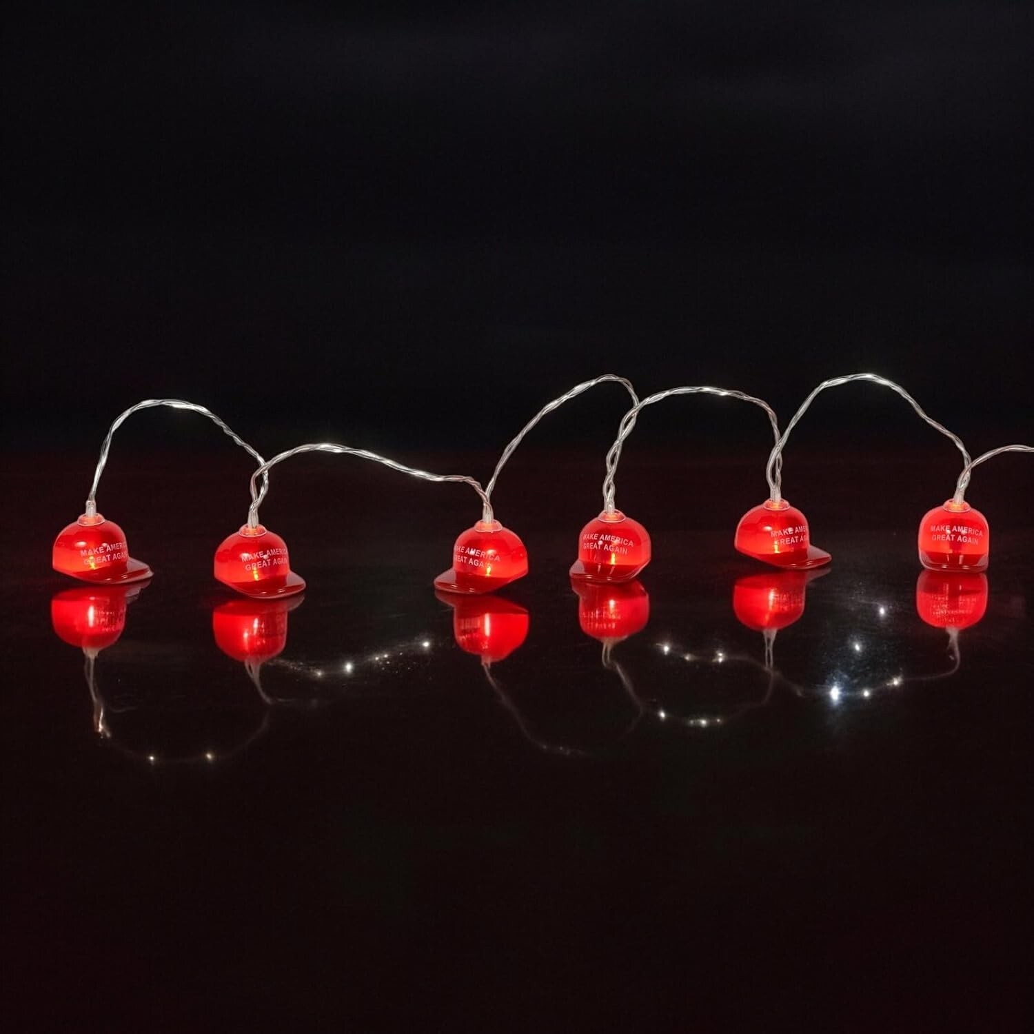 Make Christmas Great Again ! MAGA Hat Lights Christmas Decoration XMas Trump